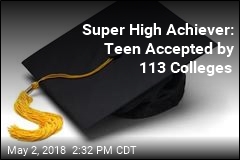 Super High Achiever: Teen Accepted by 113 Colleges