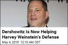 Alan Dershowitz Joins Weinstein&#39;s Legal Team