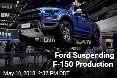 Ford Suspending F-150 Production