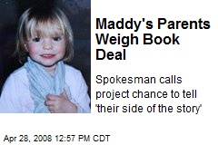 Maddy's Parents Weigh Book Deal