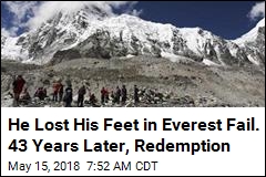 He Lost His Feet in Everest Fail. 43 Years Later, Redemption