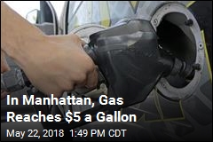 Gas Hits $5 Per Gallon at Station in NYC