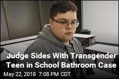 Judge Sides With Transgender Teen in School Bathroom Case