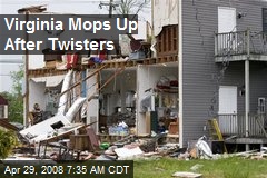 Virginia Mops Up After Twisters