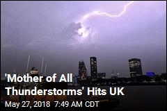 In UK Overnight, 20K Lightning Strikes
