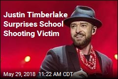 Justin Timberlake Surprises School Shooting Victim