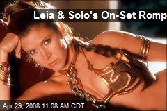 Leia &amp; Solo's On-Set Romp