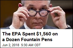The EPA Spent $1,560 on a Dozen Fountain Pens