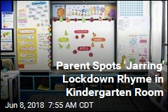 Kindergarten&#39;s Rhyming Lockdown Poster Shocks