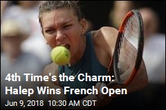 4th Time&#39;s the Charm: Halep Wins French Open