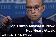 Trump Adviser Larry Kudlow Has Heart Attack