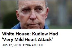 White House: Kudlow Had &#39;Very Mild Heart Attack&#39;