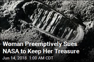 Woman Preemptively Sues NASA to Keep Her Treasure