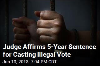 Woman Who Got 5 Years for Voting While a Felon Loses Bid