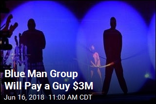 Blue Man Group Settles Royalty Dispute for $3M