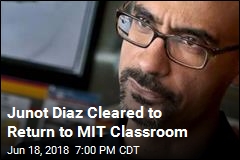 Junot Diaz Cleared to Return to MIT Classroom
