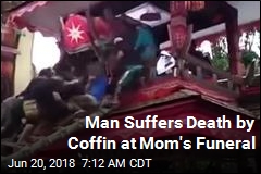 Man Suffers Death by Coffin at Mom&#39;s Funeral
