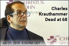Conservative Icon Charles Krauthammer Dead at 68