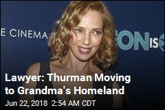 Lawyer Says Uma Thurman Is Moving to Sweden