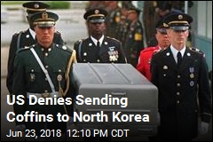 US Moves 100 Coffins to Inter-Korean Border