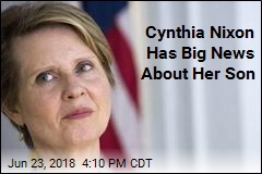 Cynthia Nixon Says Son Is Transgender