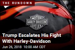 Trump Warns Harley-Davidson About Moving Work Overseas