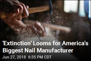 Largest US Nail Manufacturer &#39;On Brink of Extinction&#39;