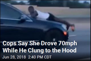 She Allegedly Drove 19 Miles With Her Ex Clinging to the Hood