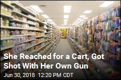 Woman Drops Her Gun at Walmart, Injures Herself
