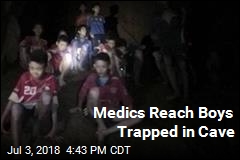 Medics Reach Boys Trapped in Cave