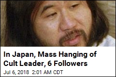 Japan Executes Doomsday Cult Leader, 6 Followers