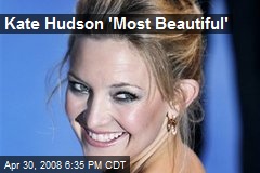 Kate Hudson 'Most Beautiful'
