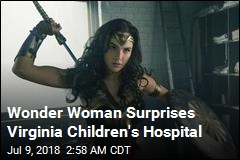 Gal Gadot Visits Children&#39;s Hospital as Wonder Woman