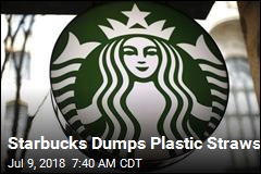 Starbucks Dumps Plastic Straws