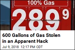 Hackers Apparently Steal 600 Gallons of Gas