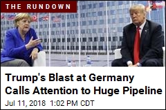 After Rough Words, Trump, Merkel Make Nice