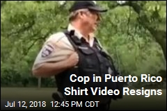 Police Officer Resigns After Puerto Rico Shirt Incident