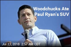 Paul Ryan Says Woodchuck Family Destroyed His Car