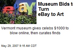 Museum Bids to Turn eBay to Art