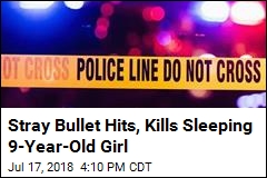 Girl, 9, Killed by Stray Bullet as She Slept in Her Bed