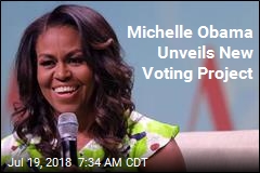 Michelle Obama Unveils New Voting Project