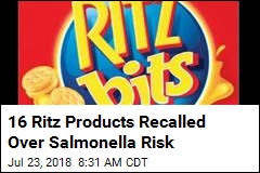 16 Ritz Products Recalled Over Salmonella Risk