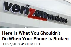 Cops: Man Drives Into Verizon Store Over Broken Phone