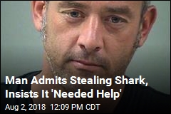 Suspect Claims Stolen Shark &#39;Needed Help&#39;