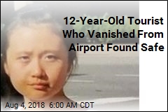 12-Year-Old Tourist Who Vanished From Airport Found Safe