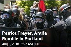 Patriot Prayer, Antifa Rumble in Portland