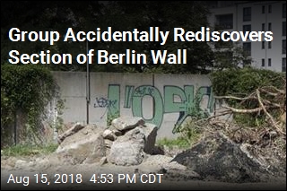 Forgotten Section of Berlin Wall Rediscovered