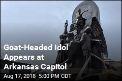 Goat-Headed Idol Appears at Arkansas Capitol