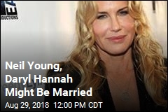 Neil Young, Daryl Hannah Maybe Got Hitched