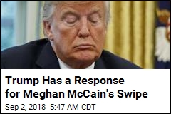 Trump Issues MAGA Tweet After Meghan McCain&#39;s Rebuke